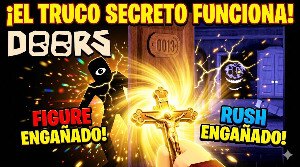 Mapas Roblox: Sobrevive a DOORS: El truco para engañar a Figure y Rush