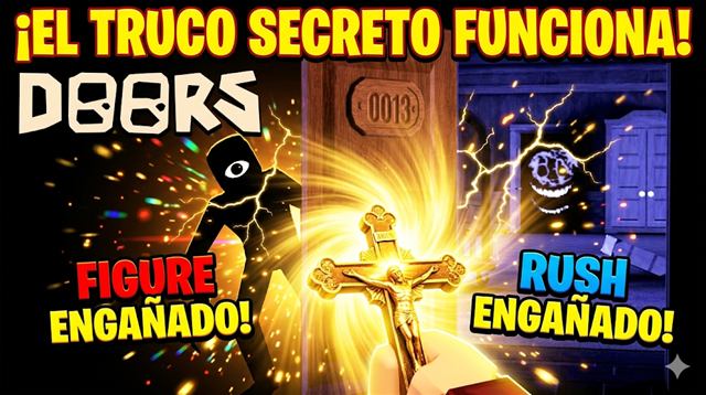 Mapas Roblox: Sobrevive a DOORS: El truco para engañar a Figure y Rush