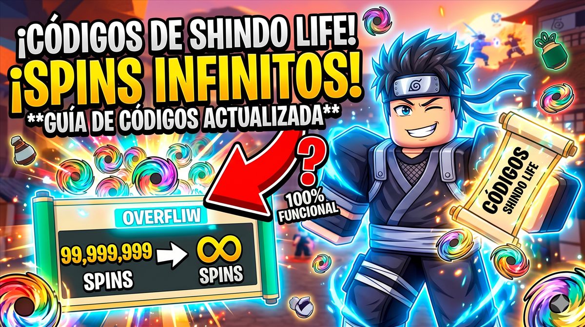 Códigos Roblox: Guía de códigos de Shindo Life: spins y recompensas
