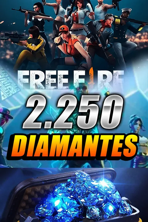 Tarjeta de 2250 diamantes