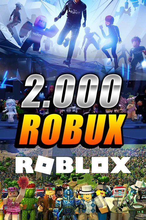Tarjeta de 2000 Robux