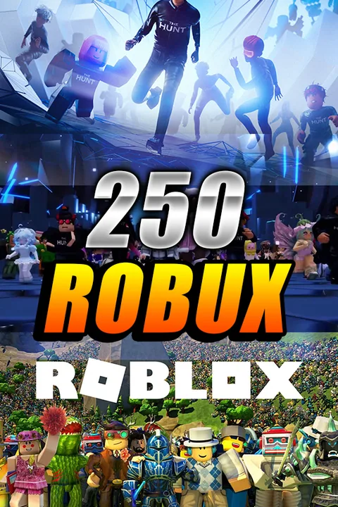 Tarjeta de 250 Robux