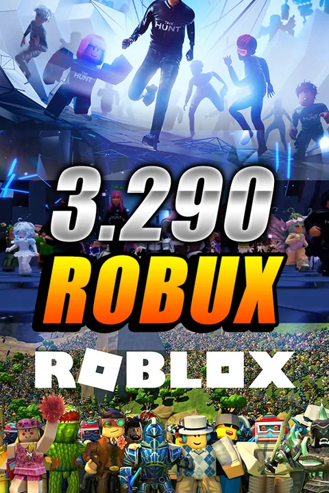 Tarjeta de 3290 Robux