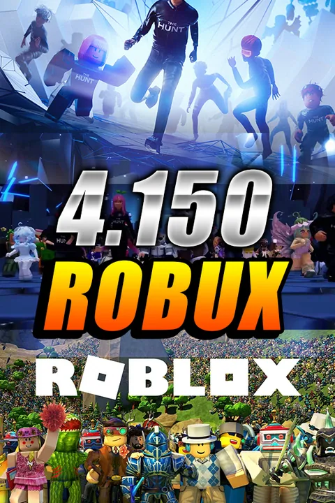 Tarjeta de 4150 Robux